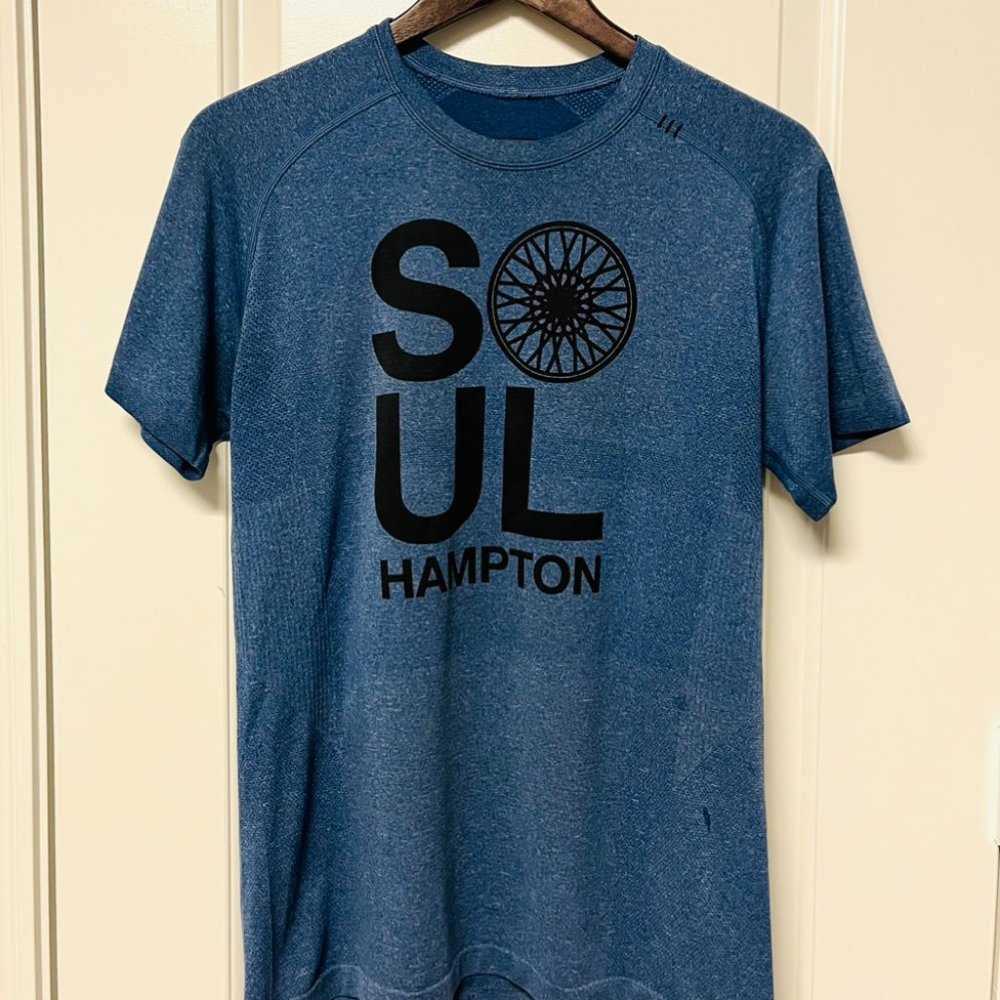 Lululemon Metal Vent Short Sleeve Tee *Soul Cycle* - Blue - Small